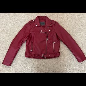 Red jacket size large